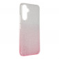 Samsung Galaxy A34 Coque Shining Transparent et rose