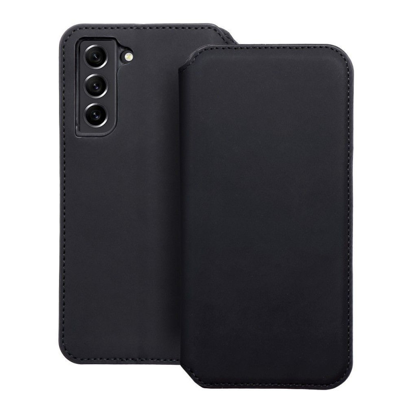 Samsung Galaxy S21 FE 5G Portefeuilles Dual Pocket book Noir 