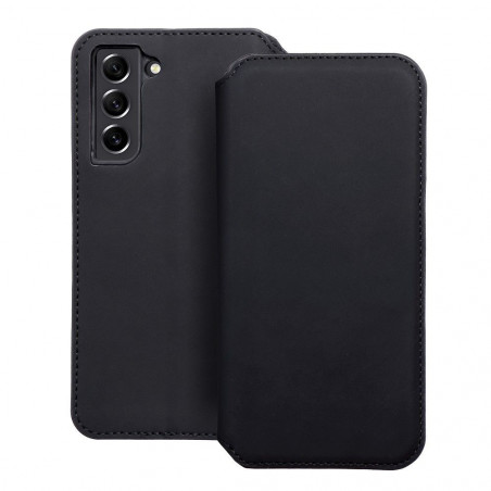 Samsung Galaxy S21 FE 5G Portefeuilles Dual Pocket book Noir 