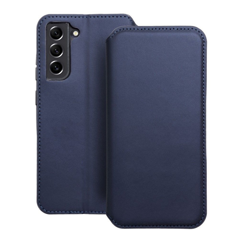 Samsung Galaxy S21 FE 5G Portefeuilles Dual Pocket book Marine 