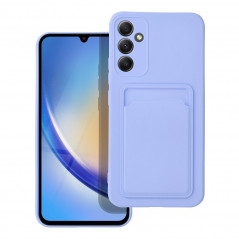 Samsung Galaxy A34 Coque Card Violet (Violet)