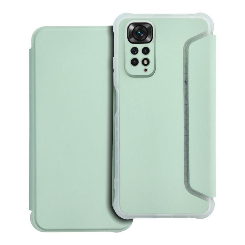 XIAOMI Redmi Note 11 Portefeuilles Piano Book Vert clair