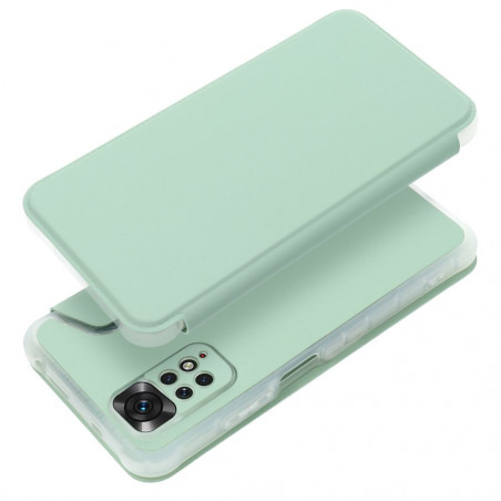 XIAOMI Redmi Note 11 Portefeuilles Piano Book Vert clair