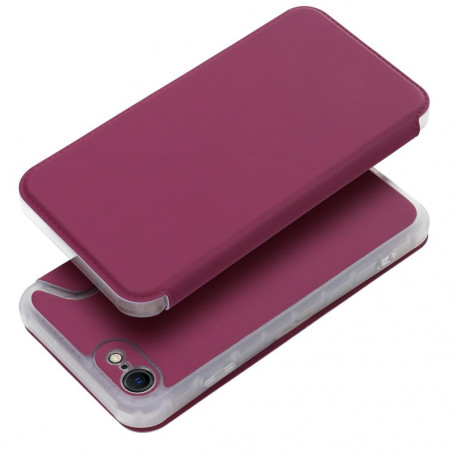 Apple iPhone SE 2022 5G Portefeuilles Piano Book Magenta