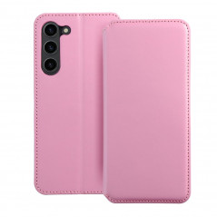 Samsung Galaxy S23 Plus 5G Portefeuilles Dual Pocket book Rose clair 