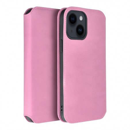 Apple iPhone 14 Plus Portefeuilles Dual Pocket book Rose clair 
