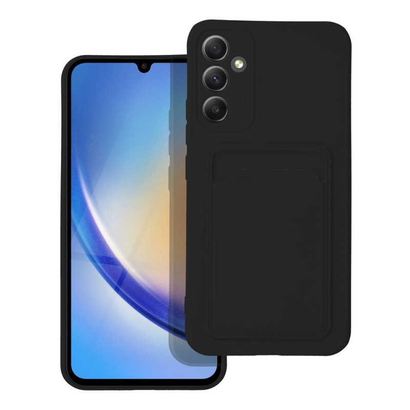 Samsung Galaxy A34 Coque Card Noir