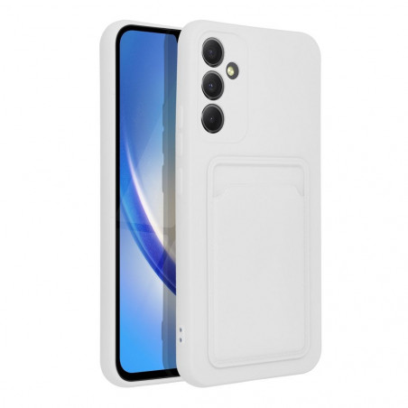 Samsung Galaxy A34 Coque Card Blanc