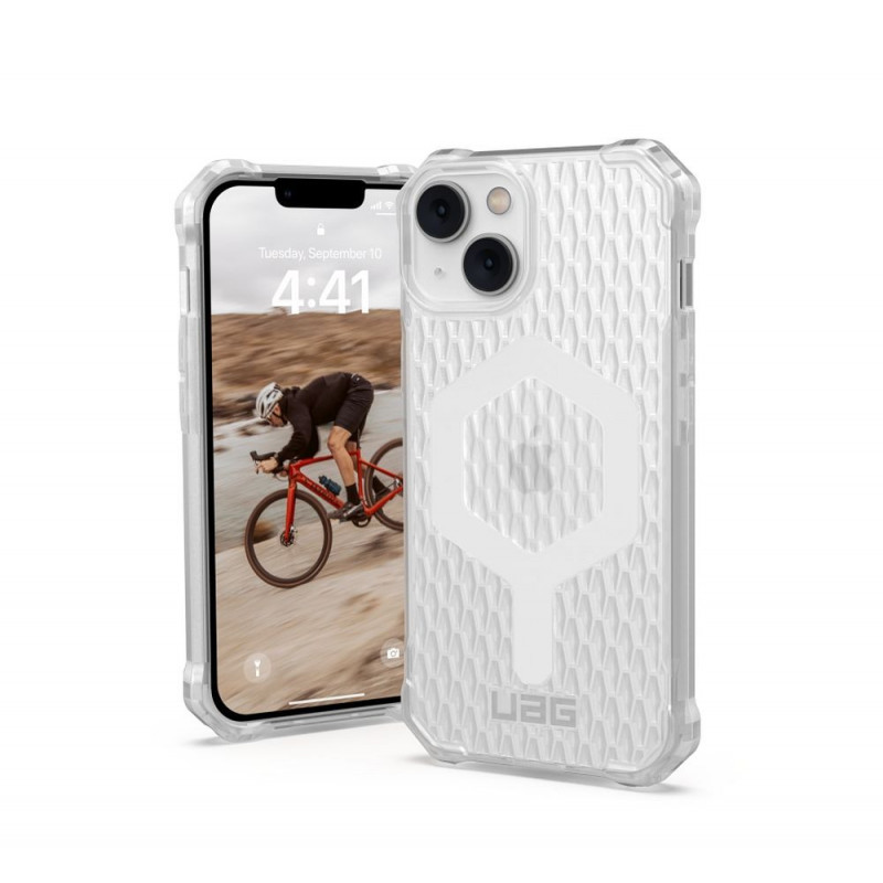 Apple iPhone 14 Coque Urban Armor Gear Armor Étui haut de gamme  MagSAFE  Noir