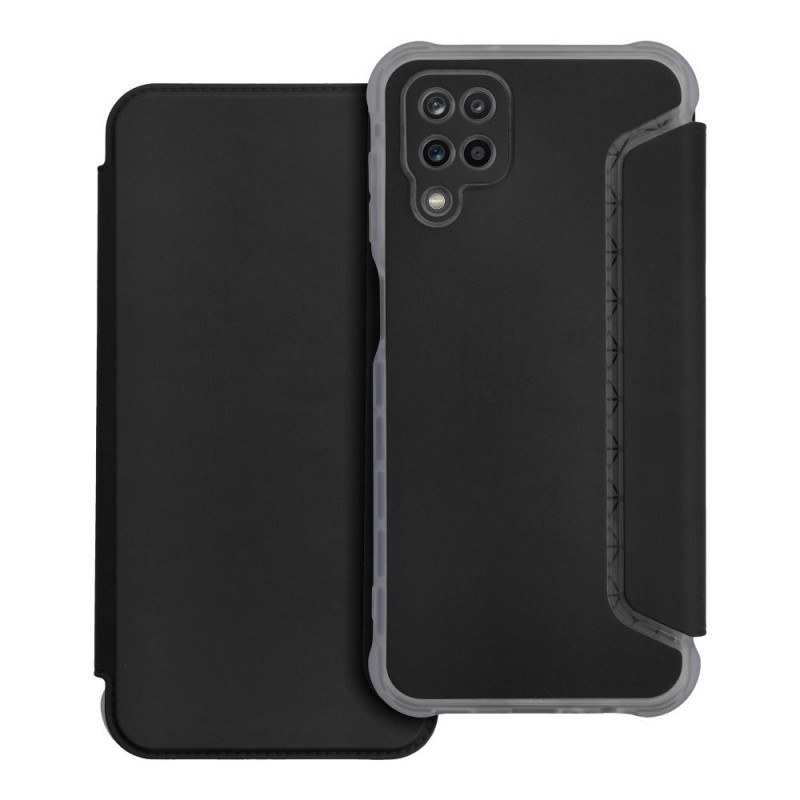 Samsung Galaxy A12 Portefeuilles Piano Book Noir