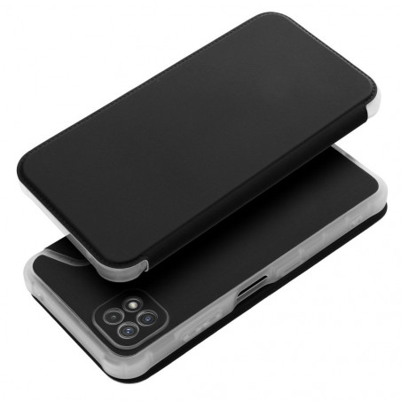 Samsung Galaxy A22 5G Portefeuilles Piano Book Noir