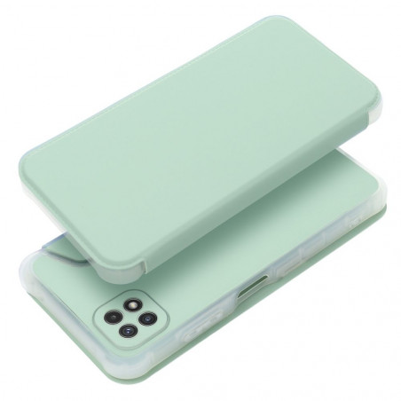 Samsung Galaxy A22 5G Portefeuilles Piano Book Vert clair