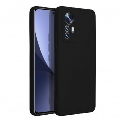XIAOMI 12 Lite Coque Silicone Élégant  Noir