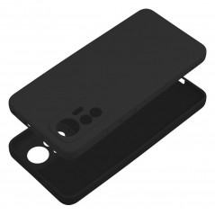 XIAOMI 12 Lite Coque Silicone Élégant  Noir