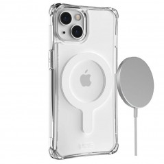 Apple iPhone 13 Coque Urban Armor Gear Plyo Étui haut de gamme  MagSAFE  Transparent