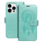 Apple iPhone 14 Pro Portefeuilles MEZZO Book Capteurs de rêve  Vert