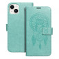 Apple iPhone 14 Plus Portefeuilles MEZZO Book Capteurs de rêve  Vert