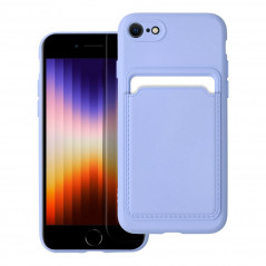 Apple iPhone SE 2022 5G Coque Card Violet (Violet)