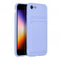 Apple iPhone SE 2022 5G Coque Card Violet (Violet)
