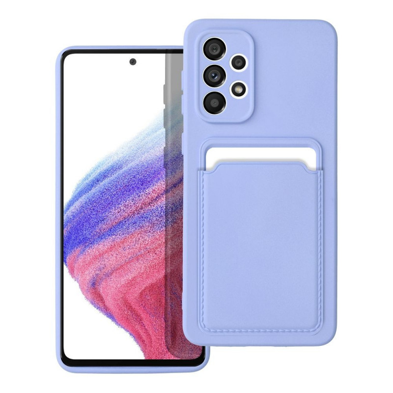 Samsung Galaxy A33 Coque Card Violet (Violet)