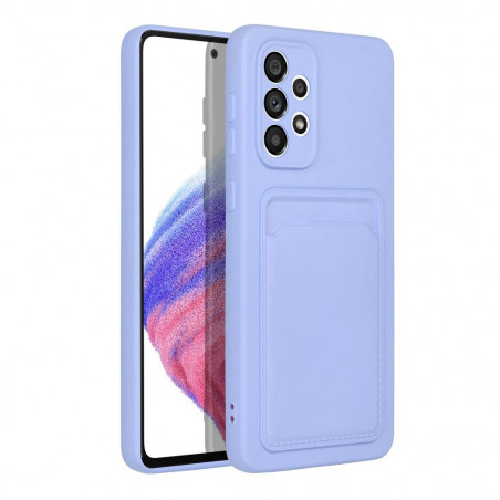 Samsung Galaxy A33 Coque Card Violet (Violet)