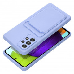 Samsung Galaxy A52 LTE Coque Card Violet (Violet)