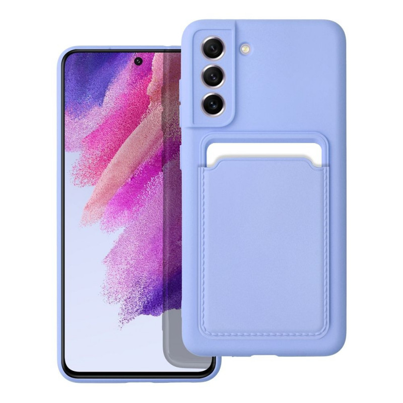 Samsung Galaxy S21 FE 5G Coque Card Violet (Violet)