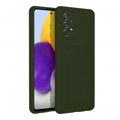 Samsung Galaxy A72 5G Coque Card Vert
