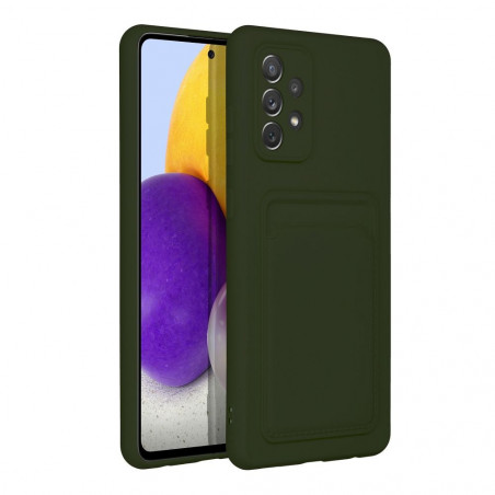 Samsung Galaxy A72 5G Coque Card Vert