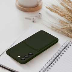Samsung Galaxy A72 5G Coque Card Vert