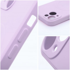 Apple iPhone 12 Pro Max Coque Silicone Mag Cover MagSAFE  Rose