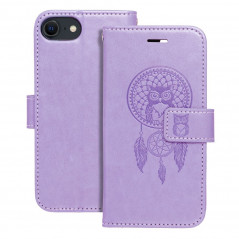 Apple iPhone SE 2020 Portefeuilles MEZZO Book Capteurs de rêve  Violet (Purple)