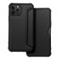 Apple iPhone 12 Pro Portefeuilles Razor Book Fibre de carbone, Modèle de carbone Noir Apple iPhone 12 Pro Portefeuilles Razor Book Fibre de carbone, Modèle de carbone Noir