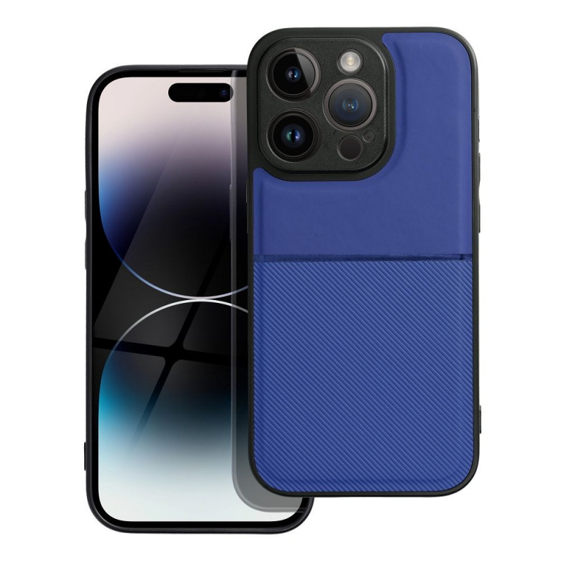 Apple iPhone 14 Pro Coque Noble Bleu