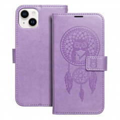 Apple iPhone 14 Plus Portefeuilles MEZZO Book Capteurs de rêve  Violet (Purple)