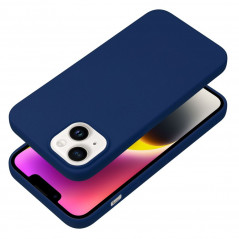 Apple iPhone 14 Coque Soft Bleu foncé