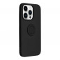 Apple iPhone 14 Pro Coque Silicone ring Noir