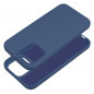 Apple iPhone 14 Pro Max Coque Silicone Élégant  Bleu