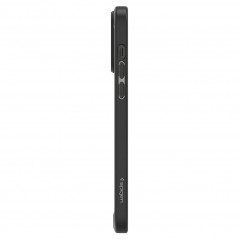 Apple iPhone 14 Pro Max Coque Spigen Ultra Hybrid Clair comme du cristal  Noir mat