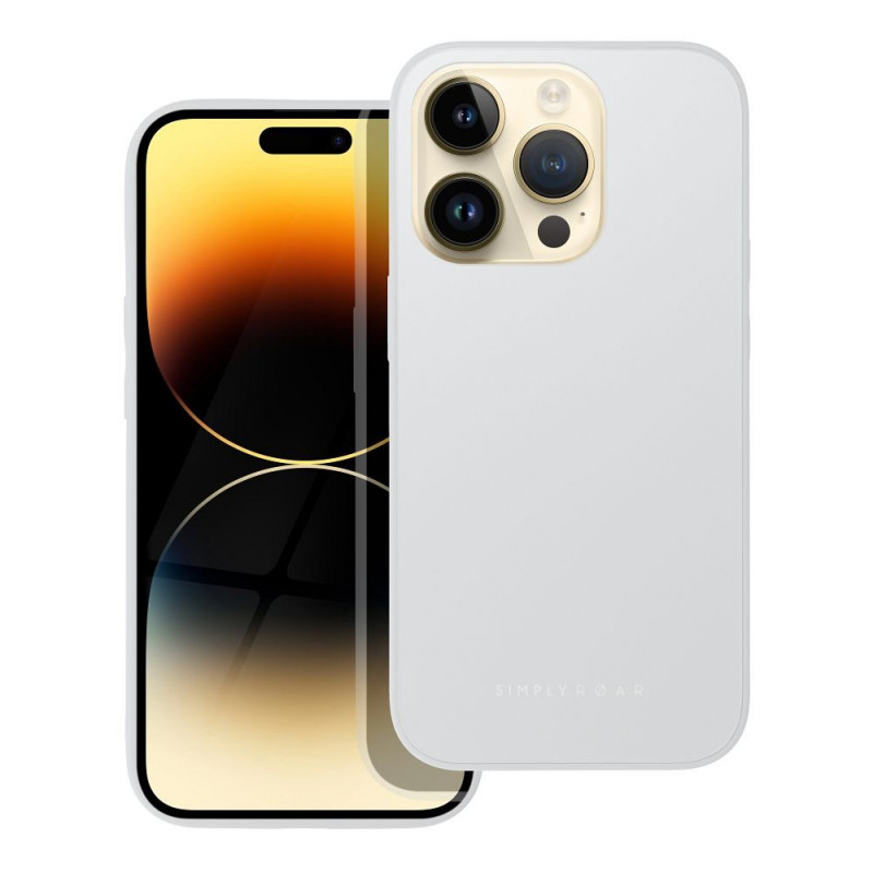 Apple iPhone 14 Pro Coque Roar Matte Glass Élégant  Acier