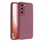Samsung Galaxy A02s Coque Roar Matte Glass Élégant  Bordeaux