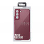 Samsung Galaxy A02s Coque Roar Matte Glass Élégant  Bordeaux