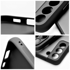 Samsung Galaxy A02s Coque Roar Matte Glass Élégant  Noir