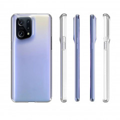 Oppo Find X5 Coque Ultra Slim 0,5mm Transparent