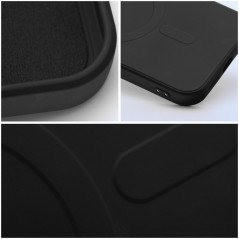 Apple iPhone 11 Coque Silicone Mag Cover MagSAFE  Noir