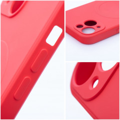 Apple iPhone 11 Coque Silicone Mag Cover MagSAFE  Rouge