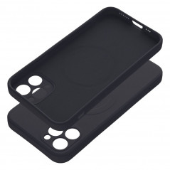 Apple iPhone 11 Pro Coque Silicone Mag Cover MagSAFE  Noir