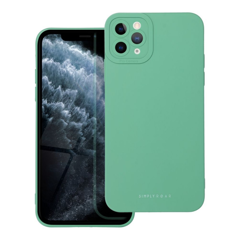 Apple iPhone 11 Pro Max Coque Roar Luna Monochromatique, Élégant, Un accessoire esthétique  Vert