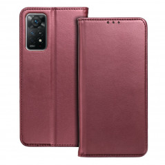 XIAOMI Redmi Note 11 Portefeuilles Smart Magneto book Bourgogne