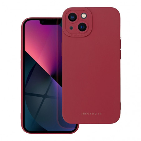 Apple iPhone 13 Coque Roar Luna Monochromatique, Élégant, Un accessoire esthétique  Rouge